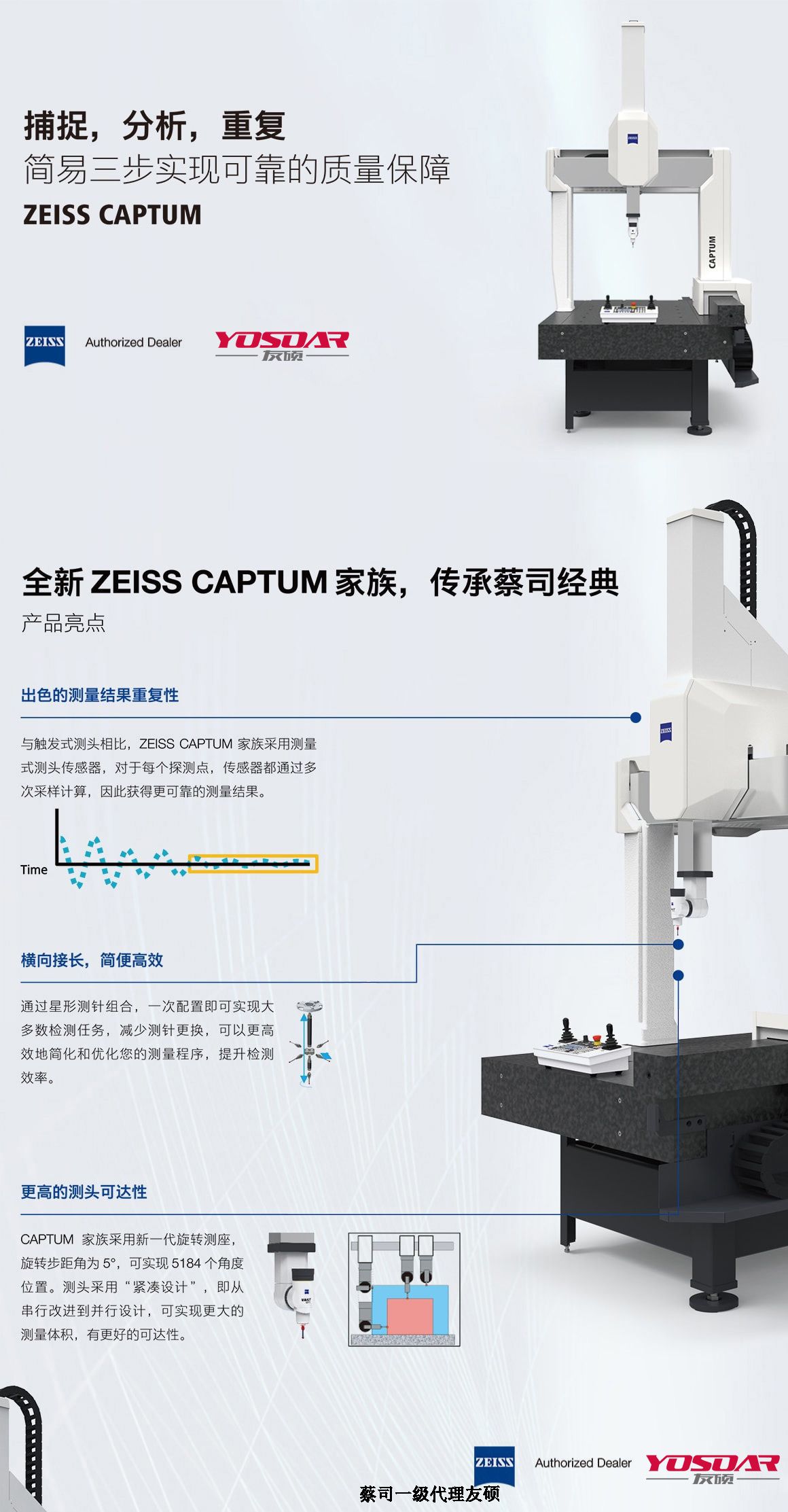 黑龙江蔡司三坐标CAPTUM